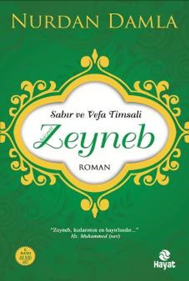 Sabır ve Vefa Timsali Hz. Zeyneb kitap kapağı
