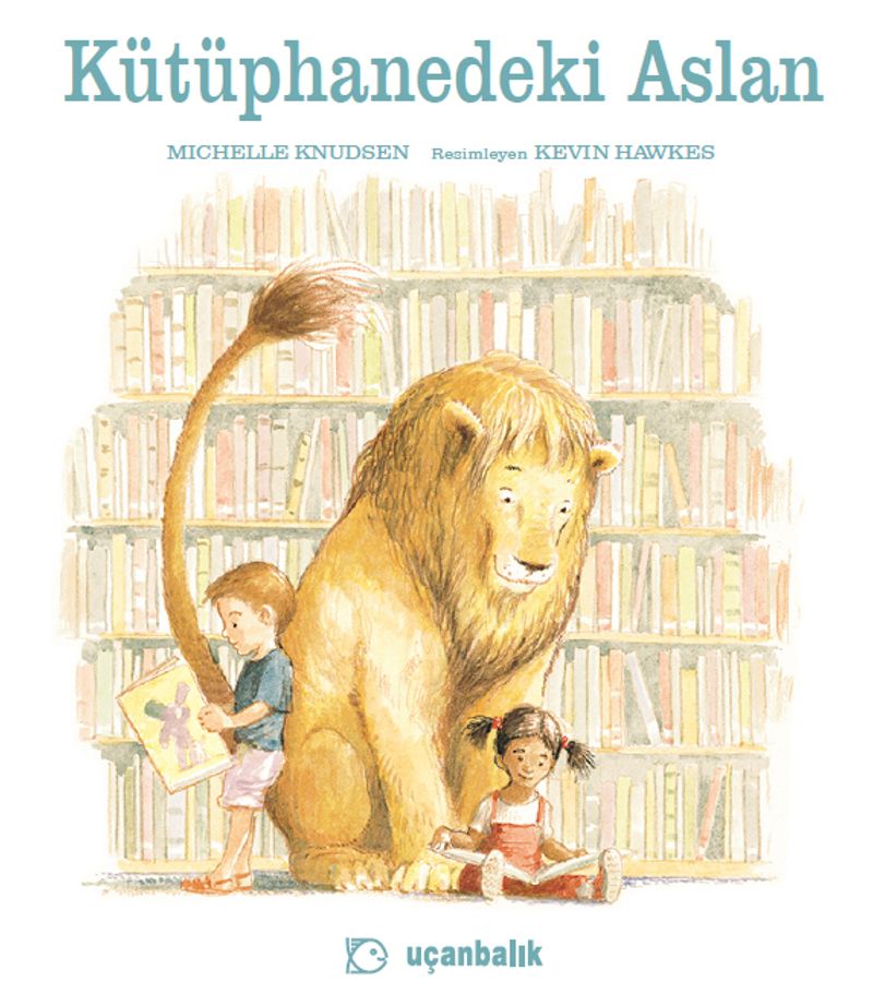 Kütüphanedeki Aslan kitap kapağı