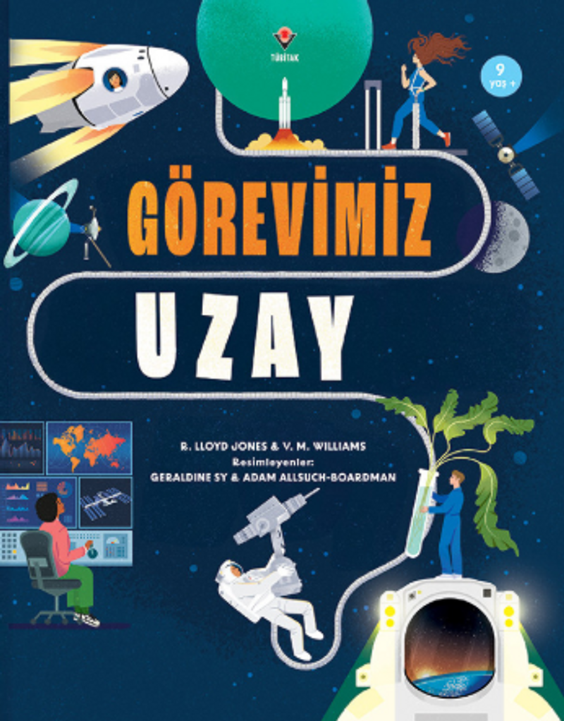 Görevimiz Uzay kitap kapağı