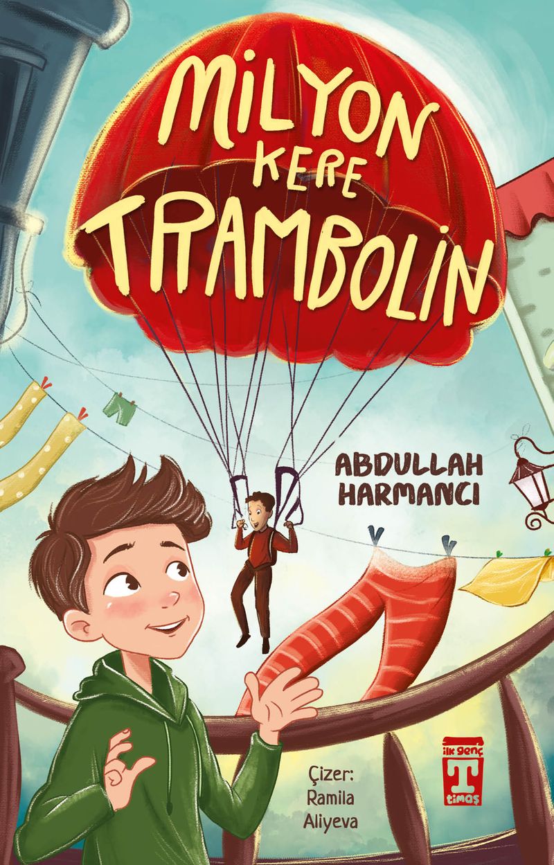 Milyon Kere Trambolin kitap kapağı