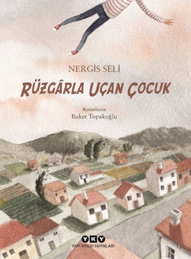 Rüzgarla Uçan Çocuk kitap kapağı