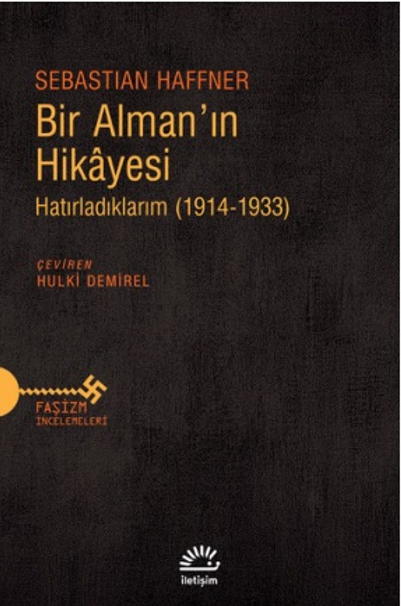 Bir Alman'ın Hikayesi Hatırladıklarım (1914-1933) kitap kapağı