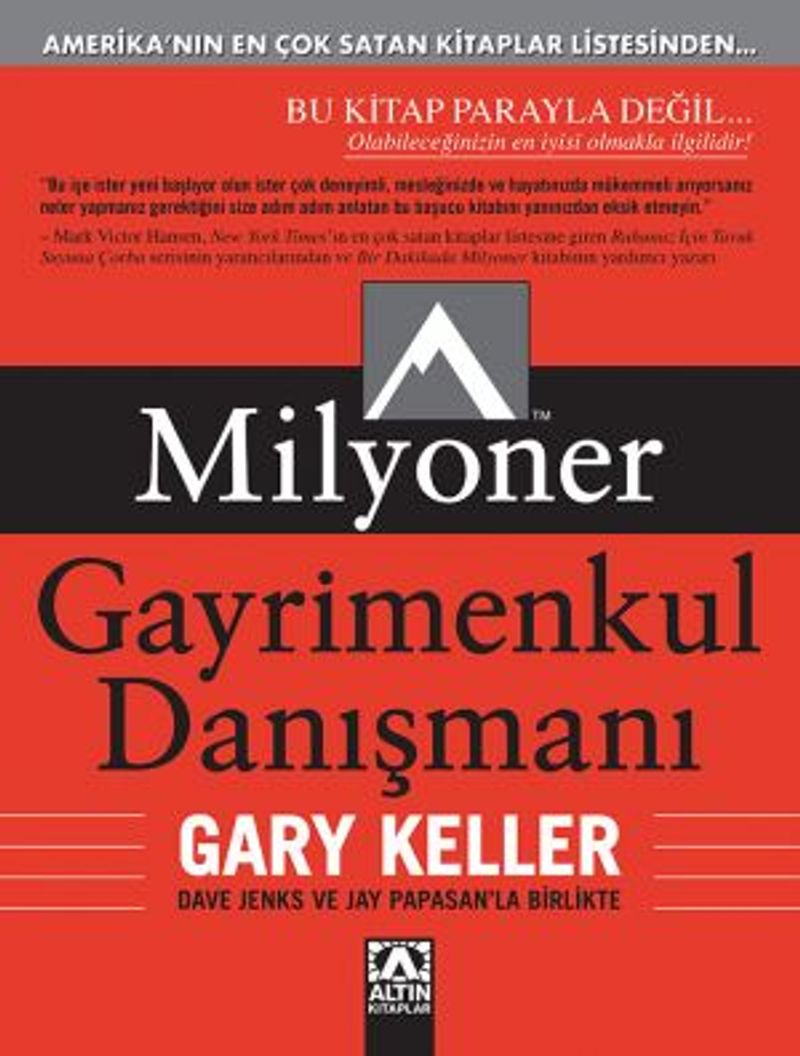 Milyoner Gayrimenkul Danışmanı kitap kapağı