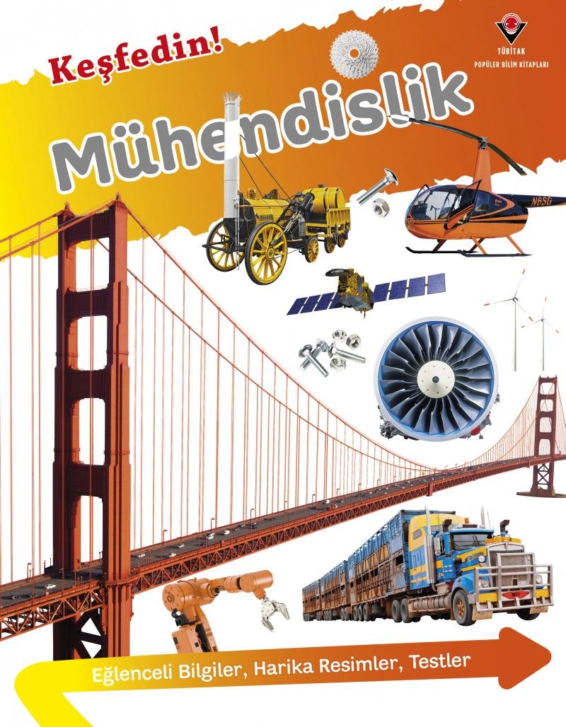 Keşfedin ! / Mühendislik kitap kapağı