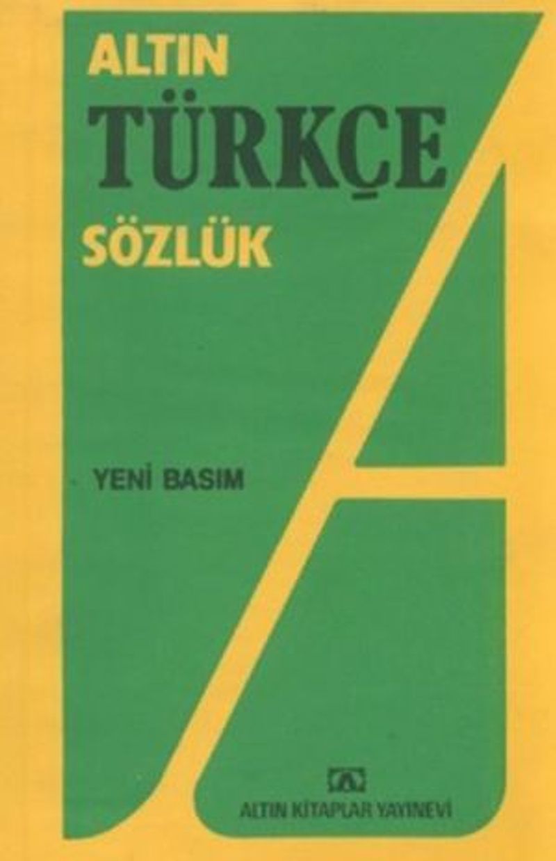Altın Türkçe Sözlük (Lise) kitap kapağı