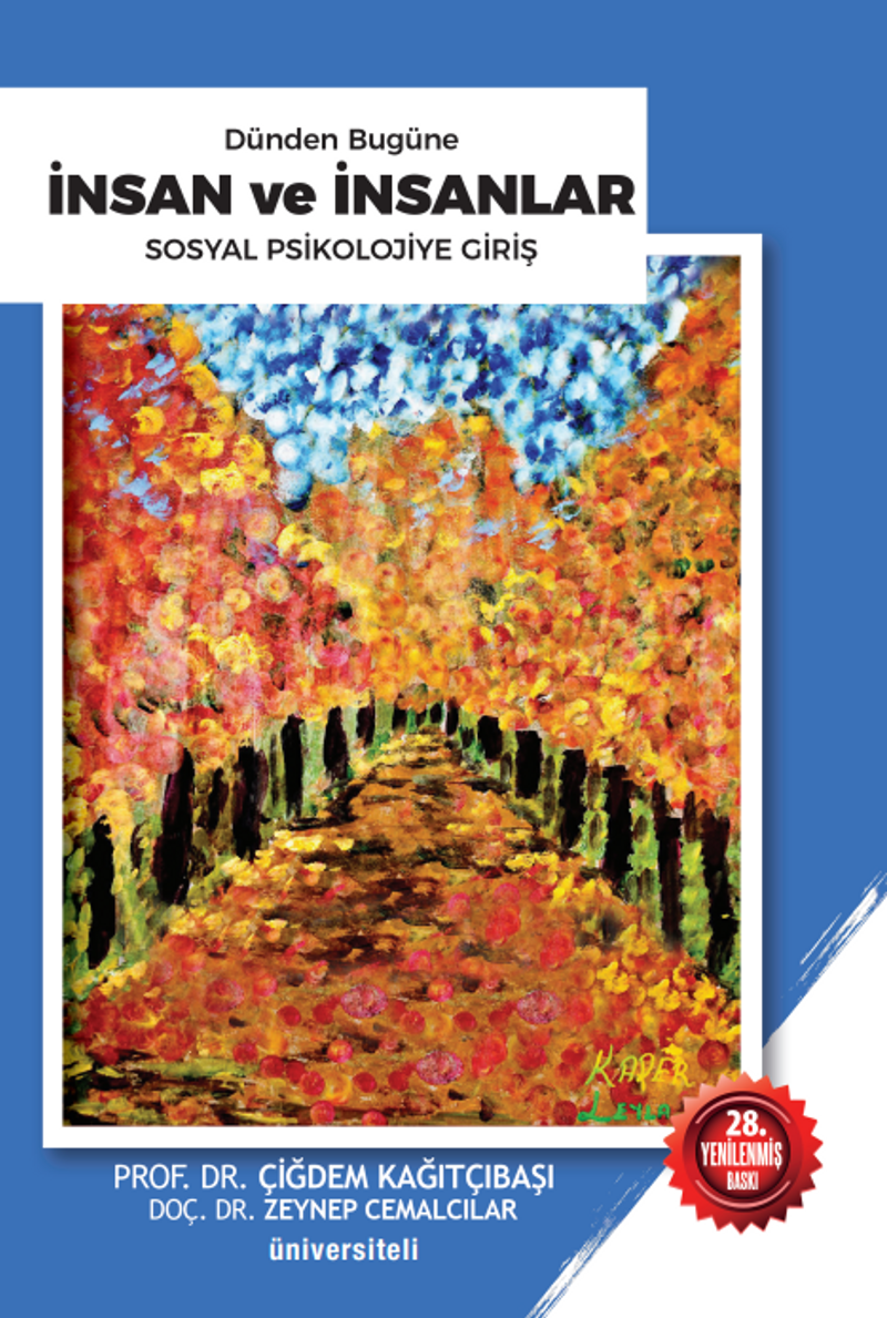 Dünden Bugüne İnsan ve İnsanlar Sosyal Psikolojiye Giriş kitap kapağı