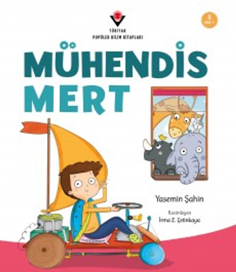 Mühendis Mert kitap kapağı