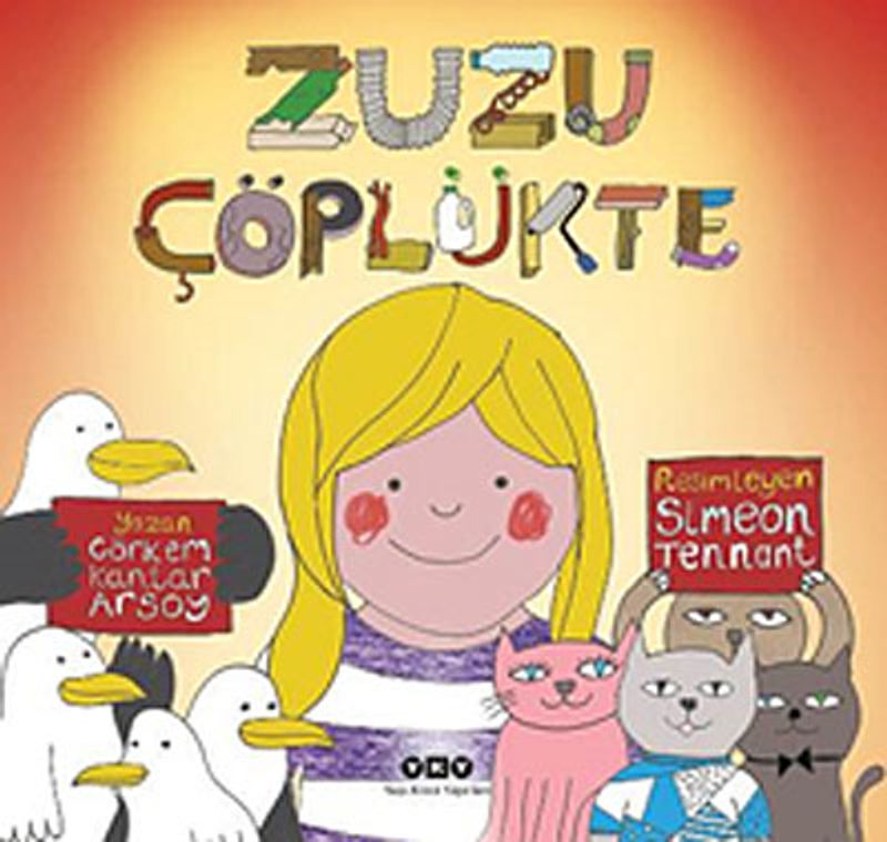 Zuzu Çöplükte kitap kapağı