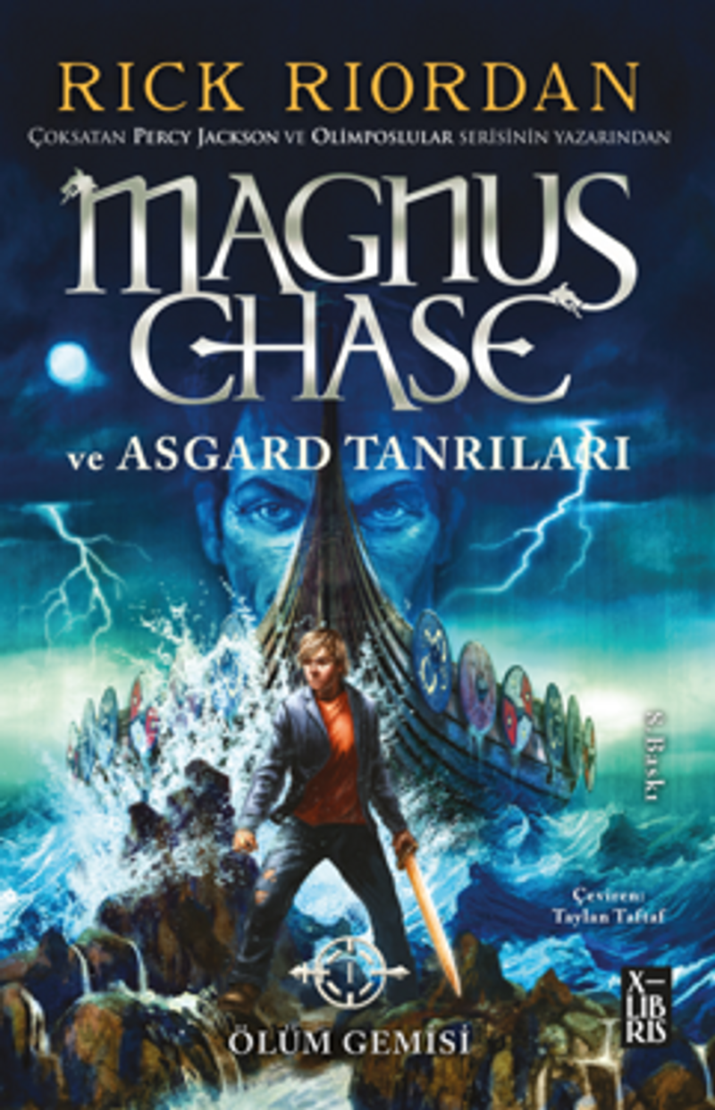 Magnus Chase Ve Asgard Tanrıları Ölüm Gemisi kitap kapağı