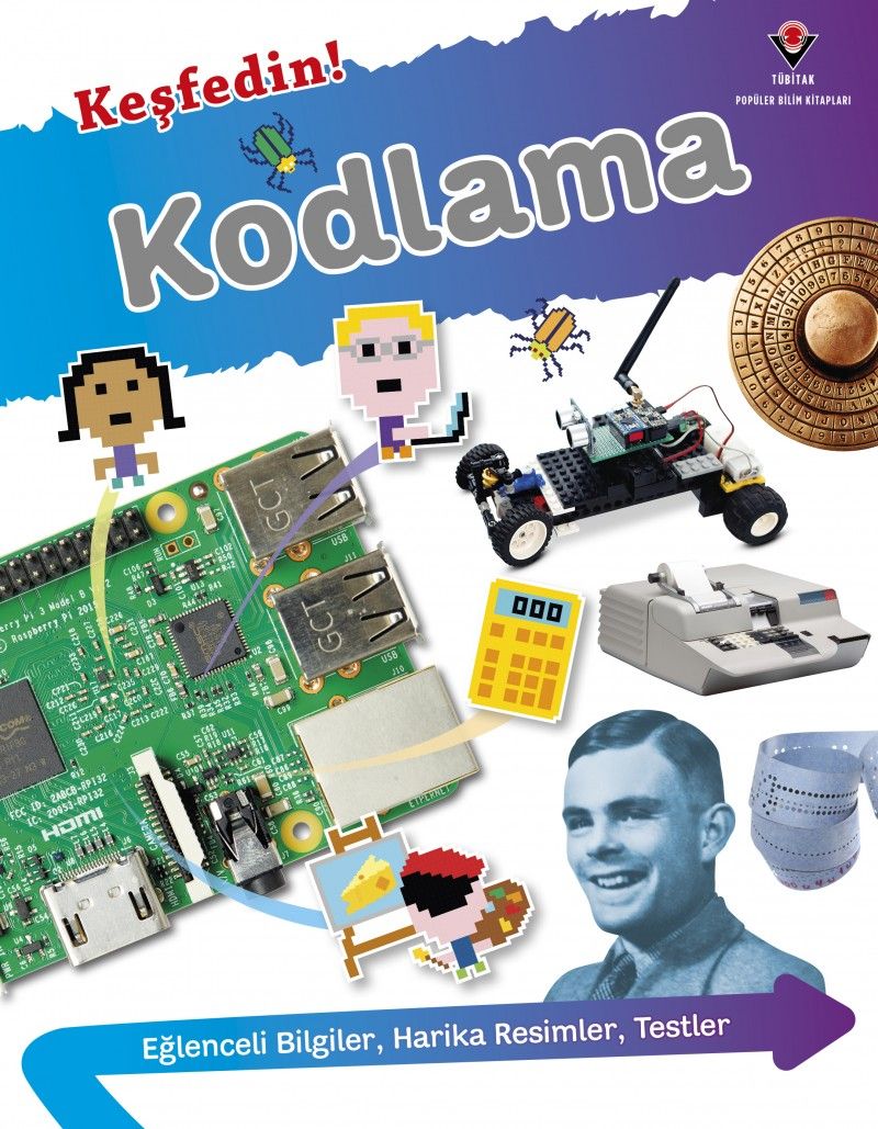 Keşfedin ! / Kodlama kitap kapağı