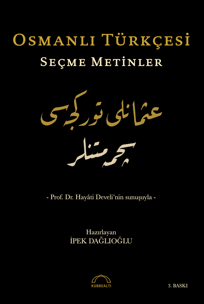 Osmanlı Türkçesi Seçme Metinler kitap kapağı