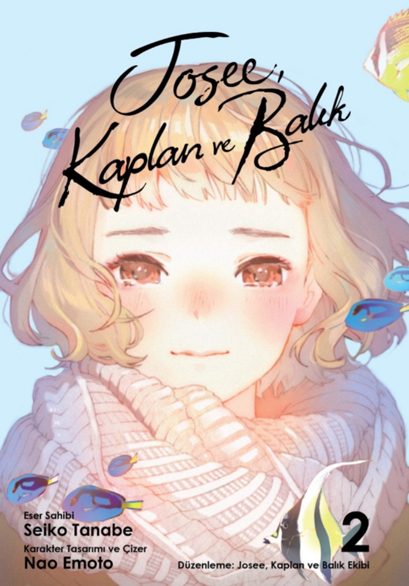 Josee, Kaplan ve Balık 2 kitap kapağı