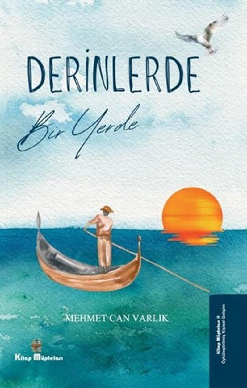 Derinlerde Bir Yerde kitap kapağı