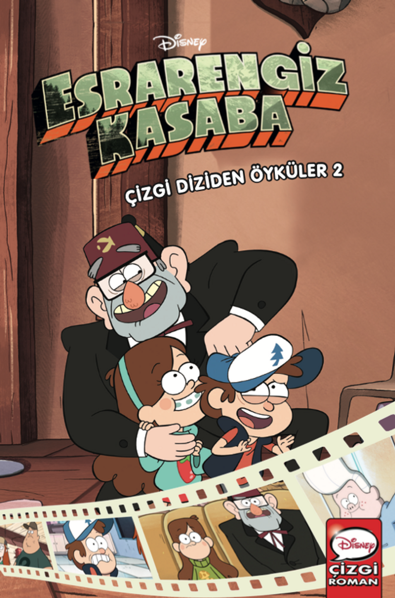 Disney- Esrarengiz Kasaba Çizgi Diziden Öyküler 2 (Ciltli) kitap kapağı