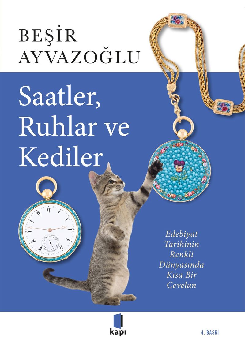 Saatler, Ruhlar ve Kediler kitap kapağı