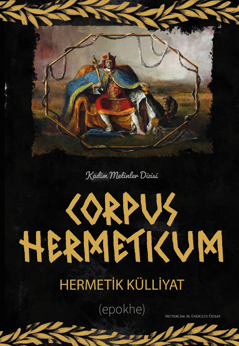 Corpus Hermeticum Hermetik Külliyat kitap kapağı