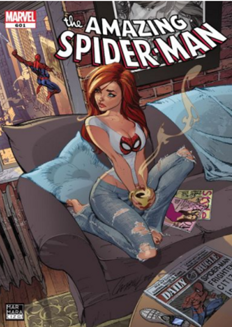 Amazing Spider-Man #601 kitap kapağı