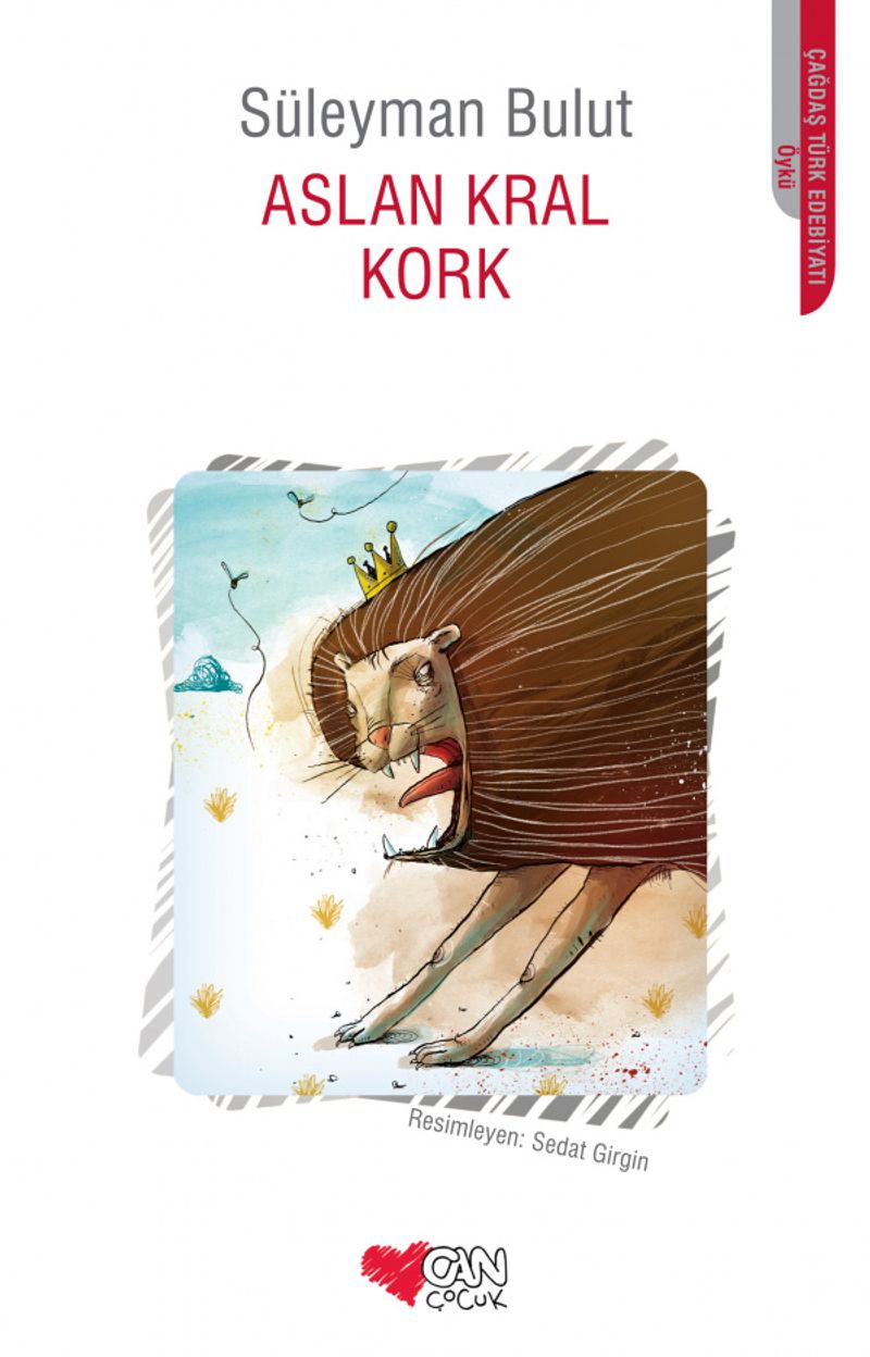 Aslan Kral Kork kitap kapağı