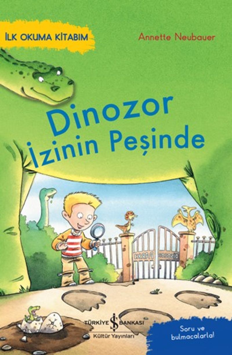 Dinozor İzinin Peşinde / İlk Okuma Kitabım kitap kapağı
