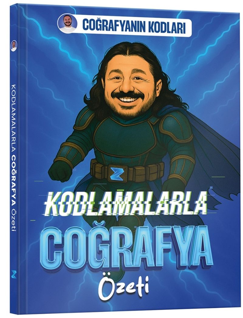 Coğrafyanın Kodları Kodlamalarla Coğrafya Özeti Cep Kitabı kitap kapağı