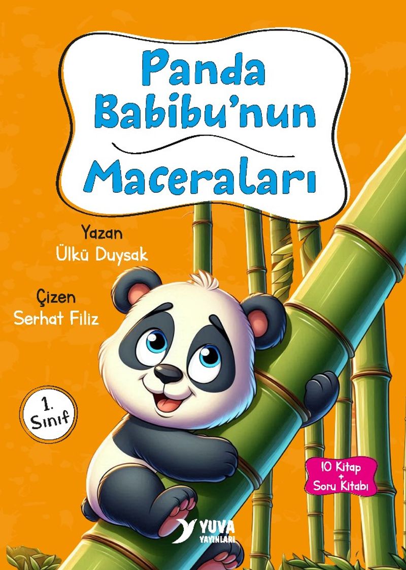 Panda Babibu'nun Maceraları (10 Kitap) kitap kapağı