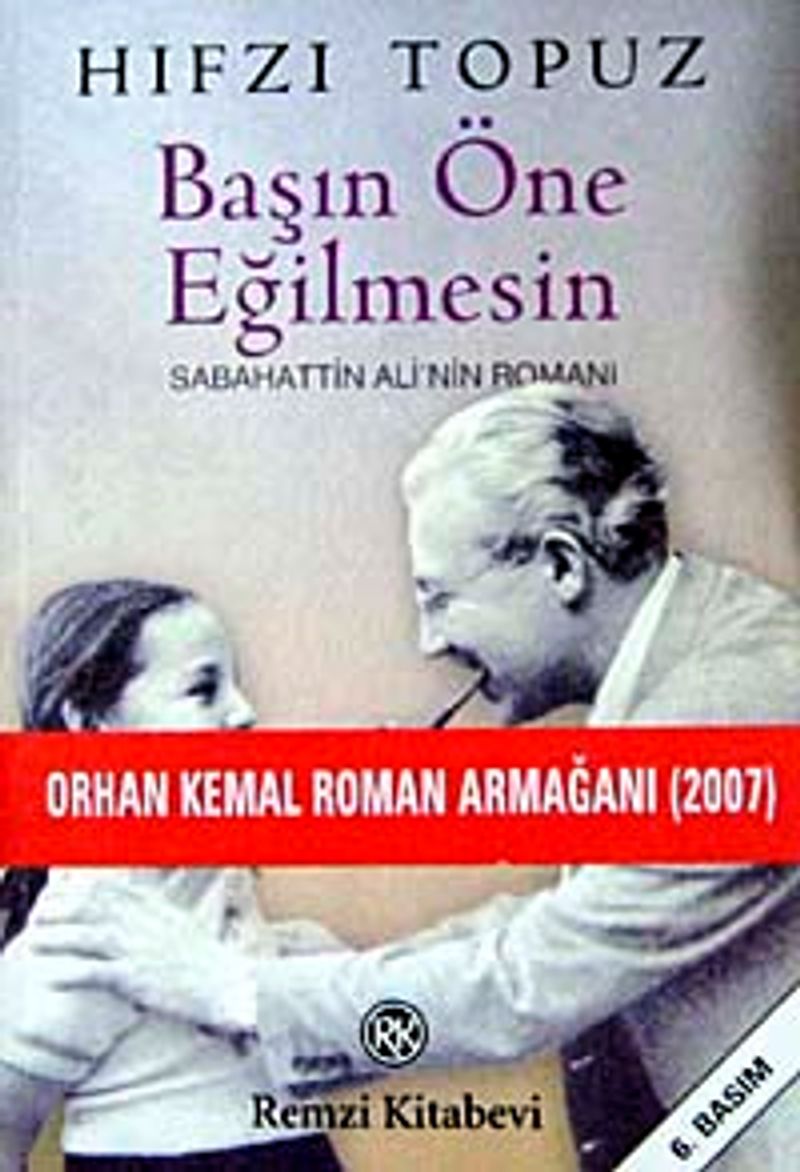 Başın Öne Eğilmesin Sabahattin Ali'nin Romanı kitap kapağı
