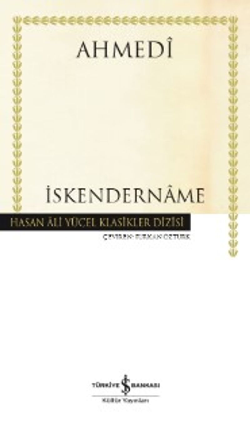 İskendername kitap kapağı