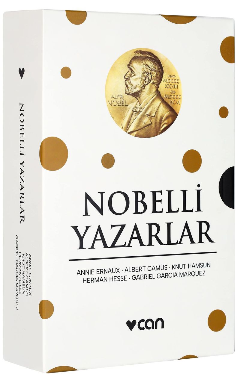 Nobelli Yazarlar Seti (5 Kitap) kitap kapağı