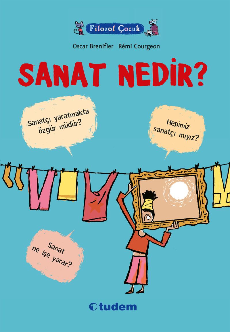 Filozof Çocuk / Sanat Nedir? kitap kapağı