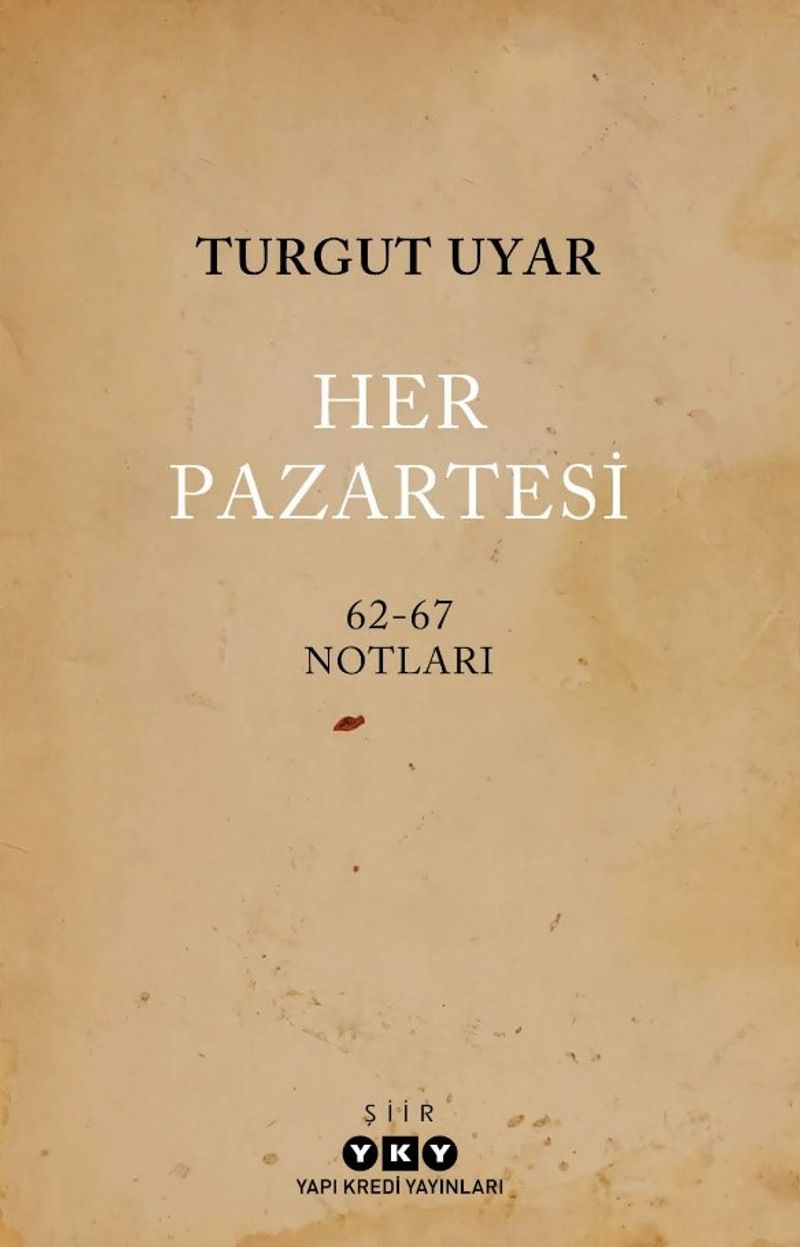 Her Pazartesi /1962-67 Notları kitap kapağı
