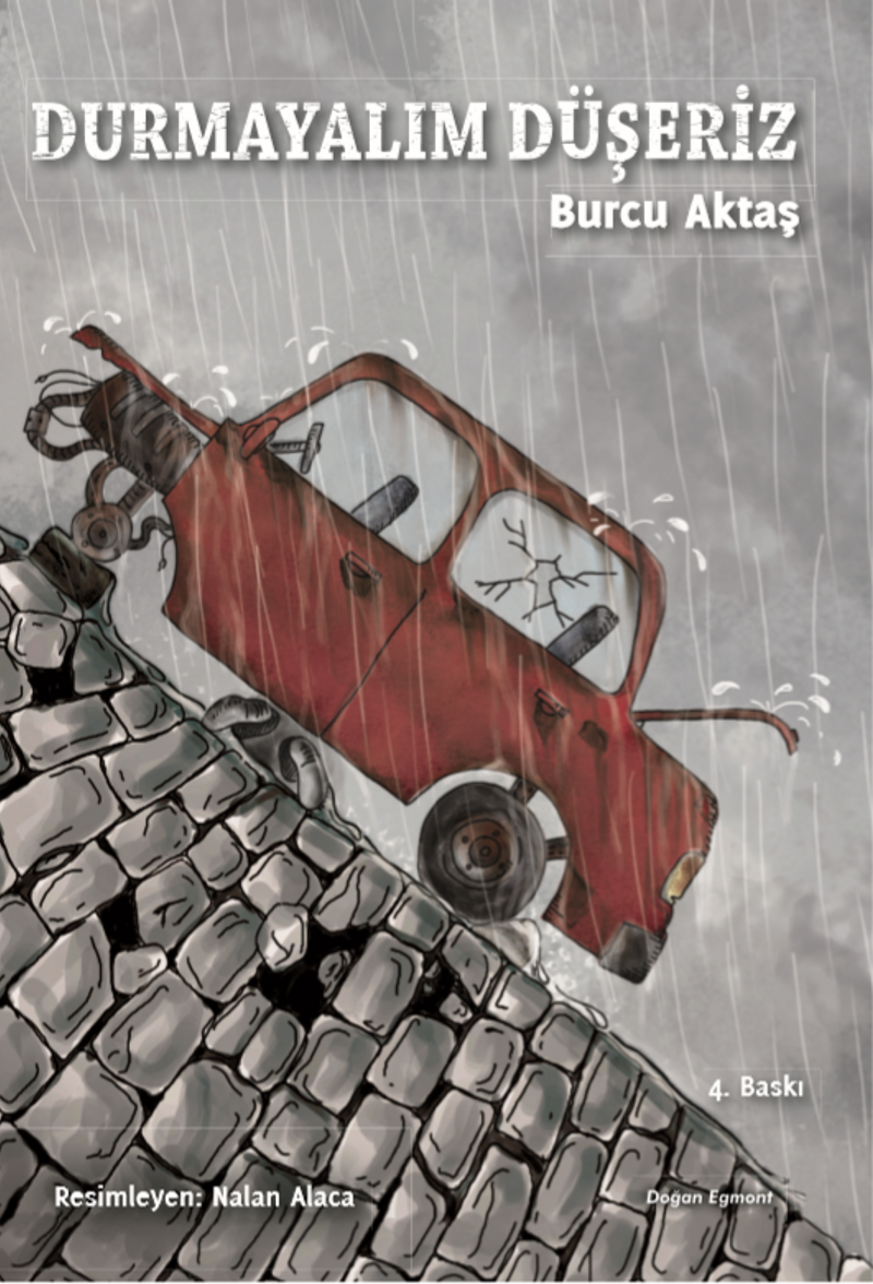 Durmayalım Düşeriz kitap kapağı