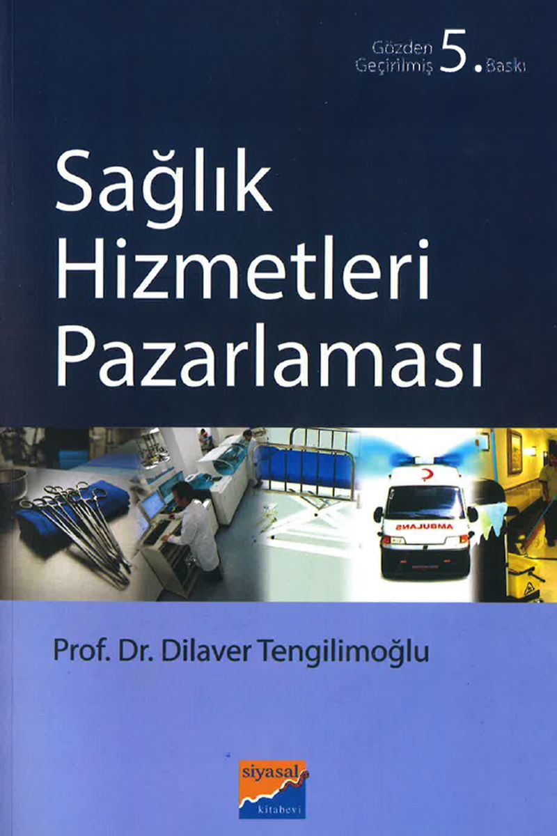 Sağlık Hizmetleri Pazarlaması kitap kapağı