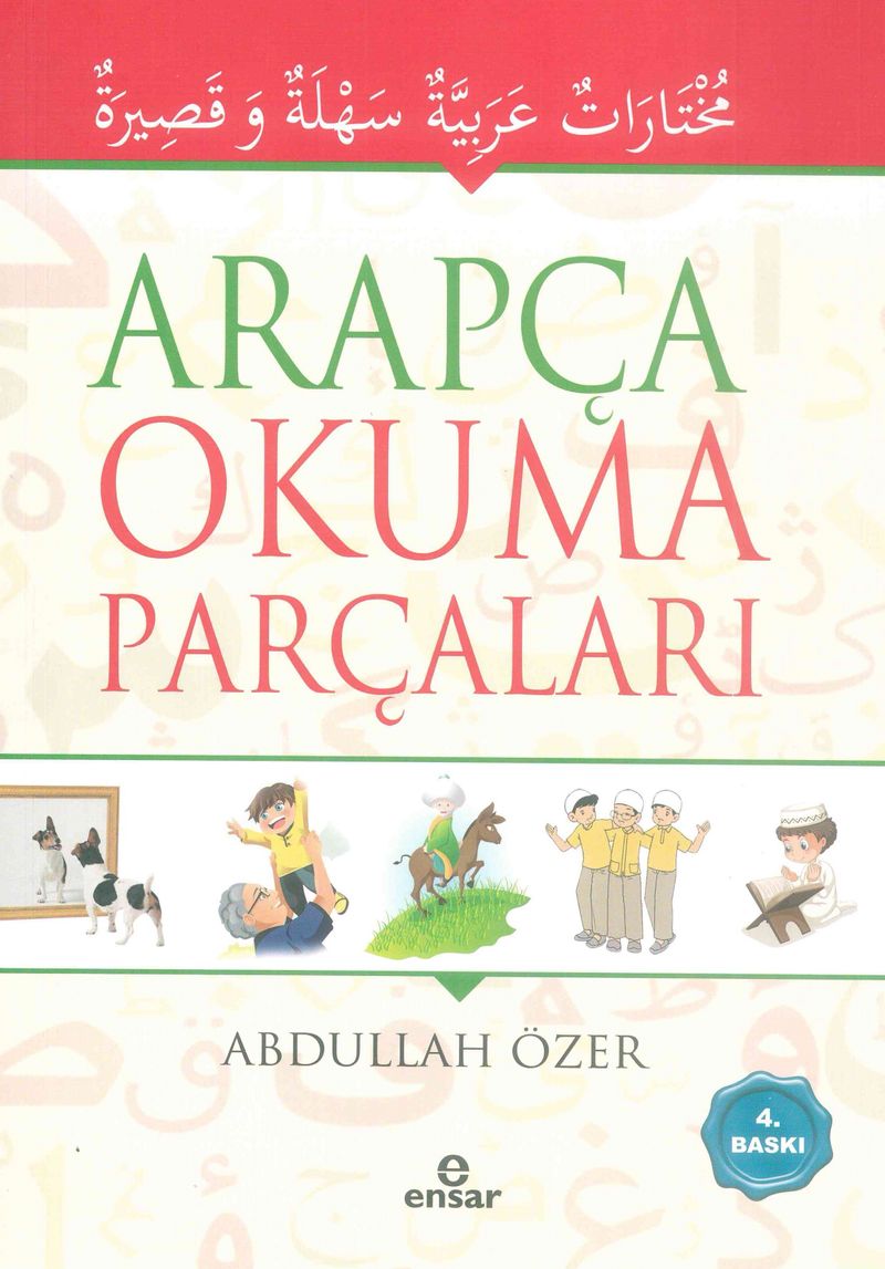 Arapça Okuma Parçaları kitap kapağı