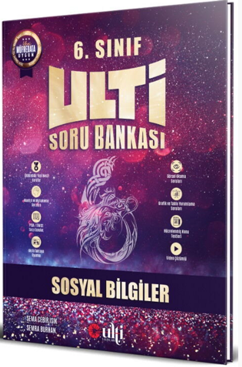 6. Sınıf Sosyal Bilgiler Soru Bankası kitap kapağı