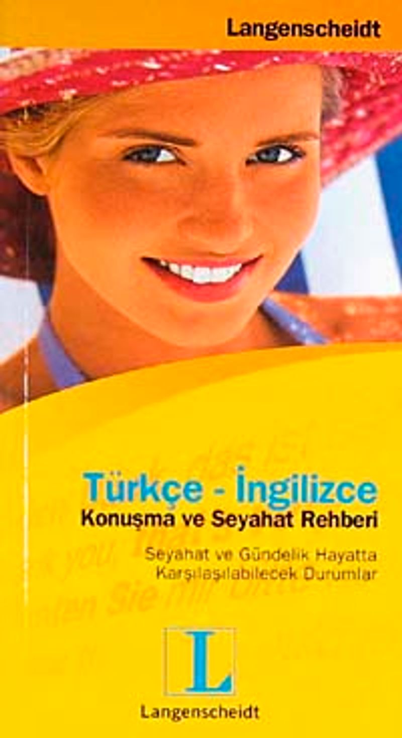 Türkçe - İngilizce Konuşma ve Seyahat Rehberi kitap kapağı