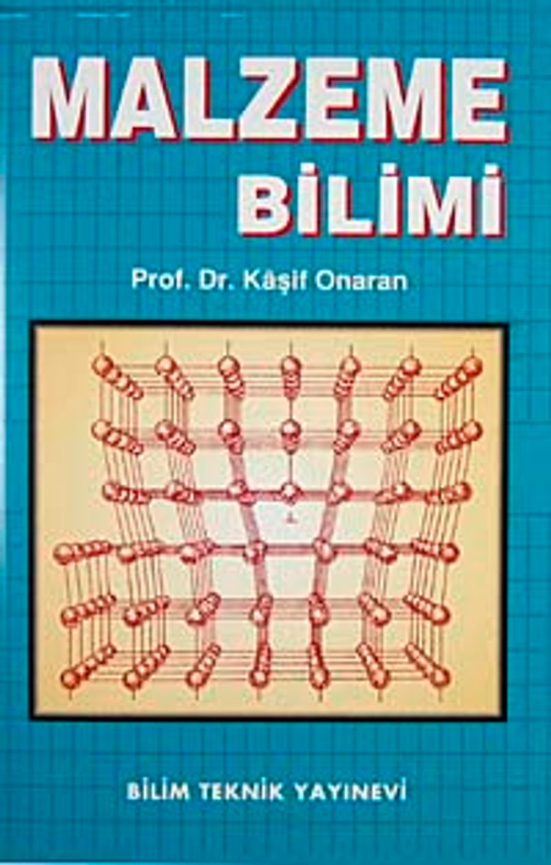 Malzeme Bilimi kitap kapağı