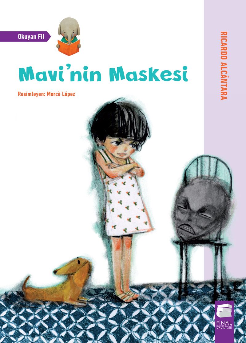 Mavi'nin Maskesi kitap kapağı