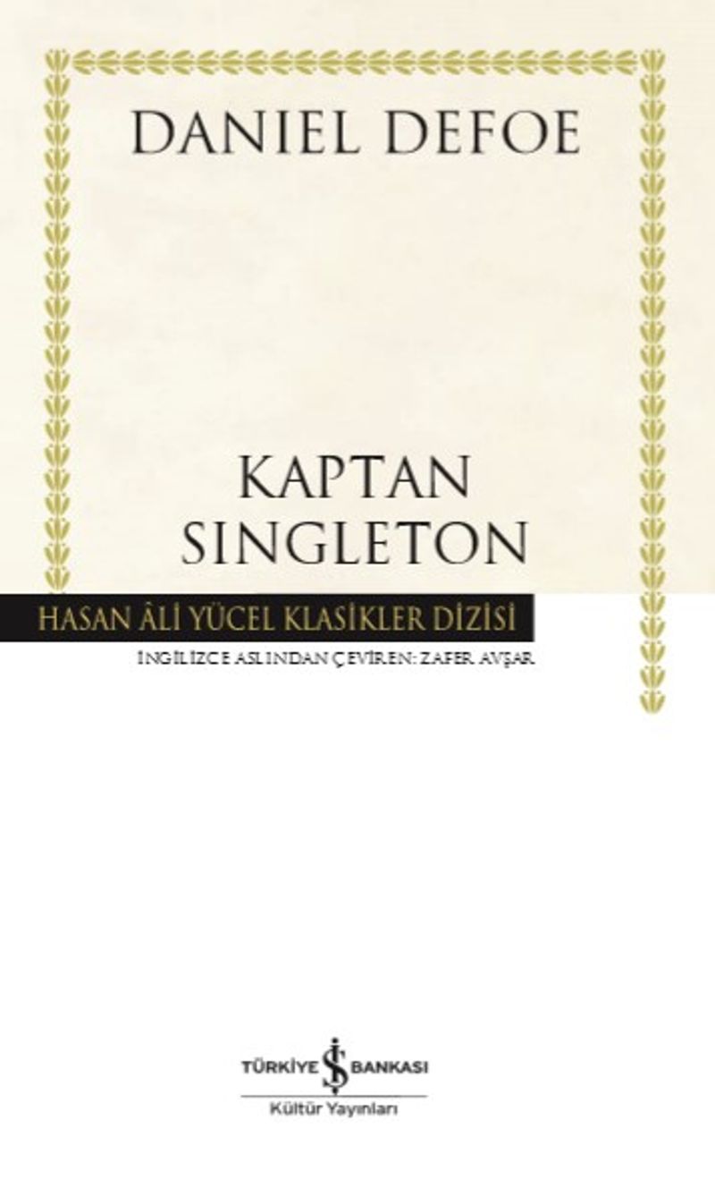 Kaptan Singleton (Karton Kapak) kitap kapağı