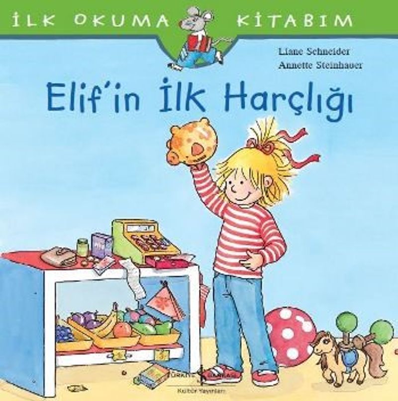 Elif'in İlk Harçlığı kitap kapağı
