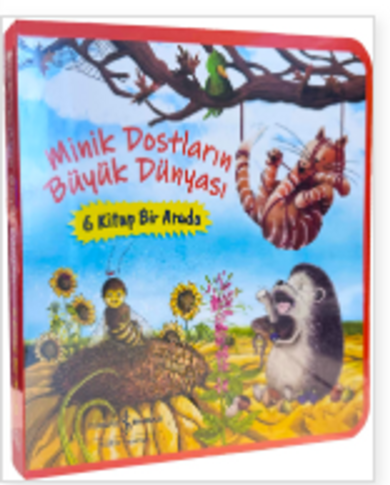Minik Dostların Büyük Dünyası (6 Kitap Bir Arada Kutulu) kitap kapağı