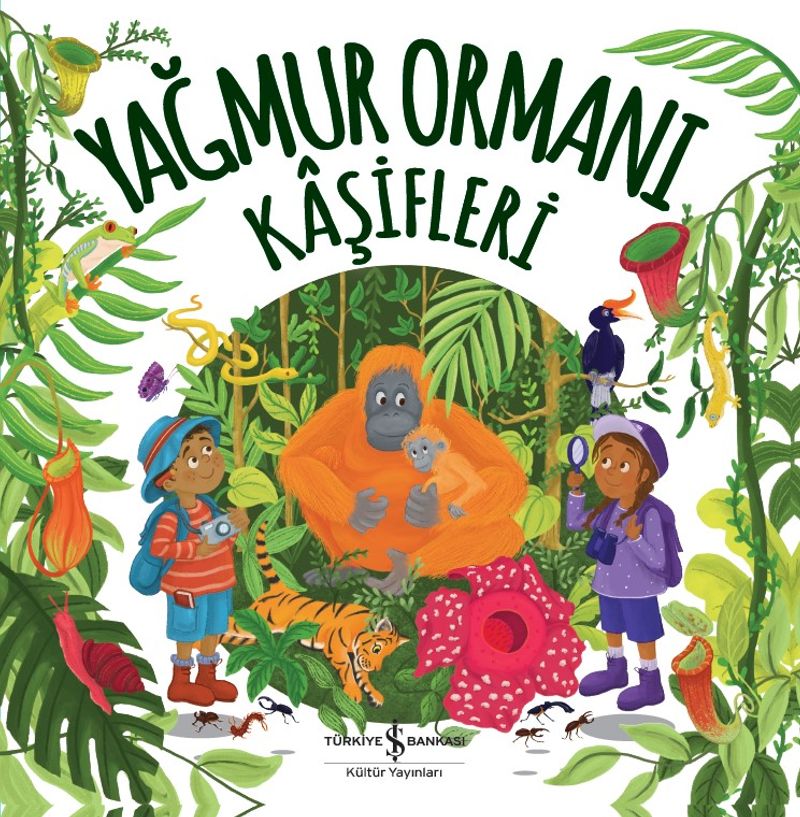 Yağmur Ormanı Kaşifleri kitap kapağı