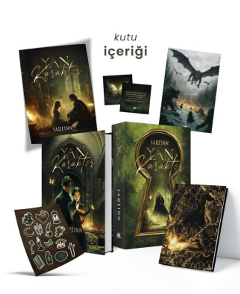 Yan Karakter 1 (Ciltli Hediyeli Kutu) kitap kapağı