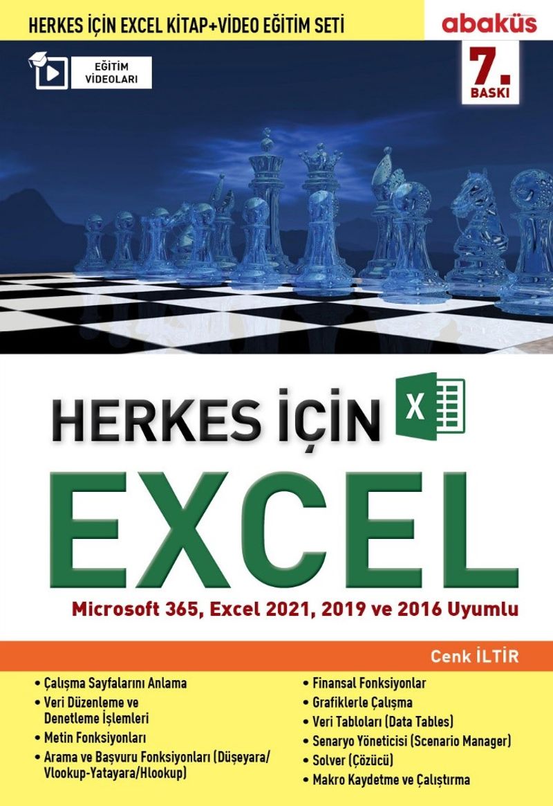 Herkes İçin Excel kitap kapağı