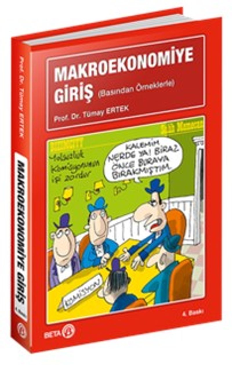Makroekonomiye Giriş kitap kapağı