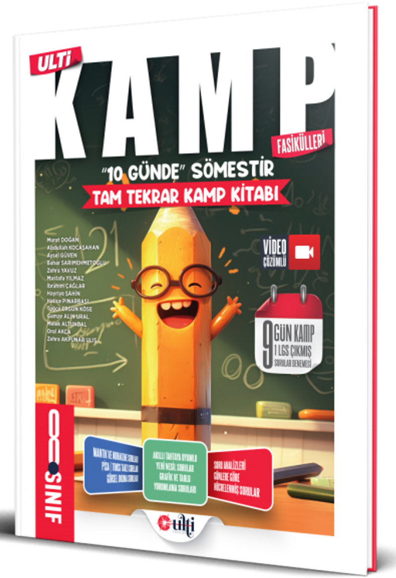 8. Sınıf Sömestır Kamp Fasikülleri kitap kapağı