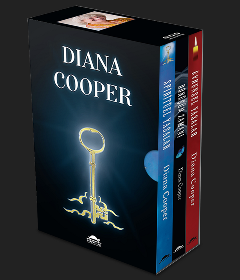 Maya Diana Cooper Seti (3 Kitap Takım) kitap kapağı