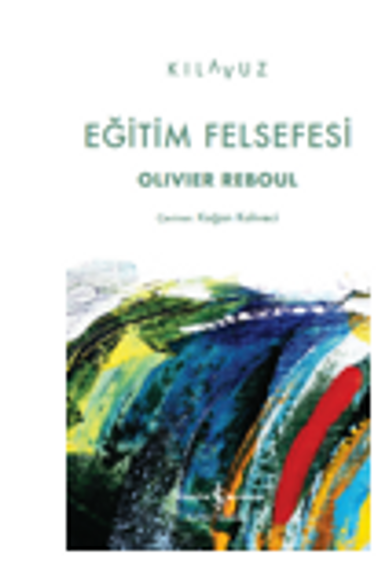 Eğitim Felsefesi kitap kapağı
