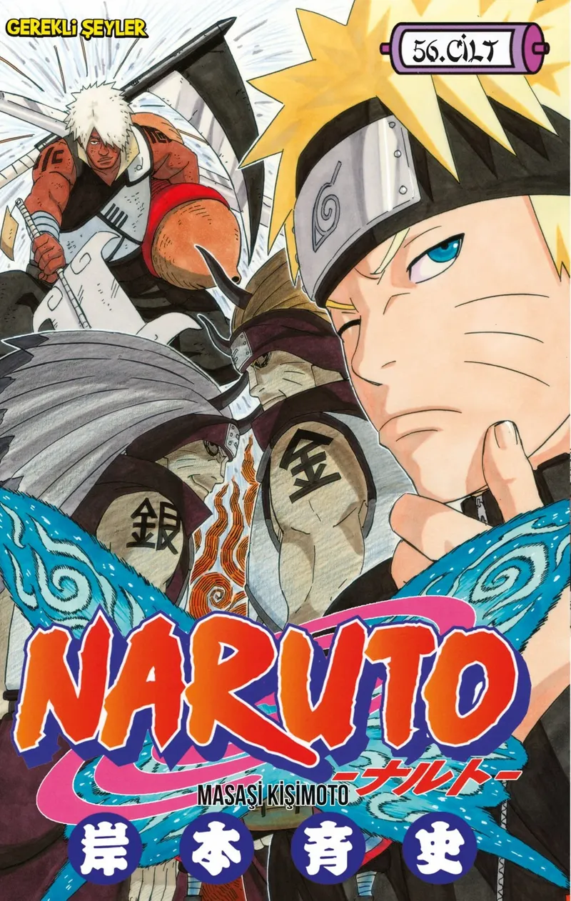 Naruto 56. Cilt kitap kapağı