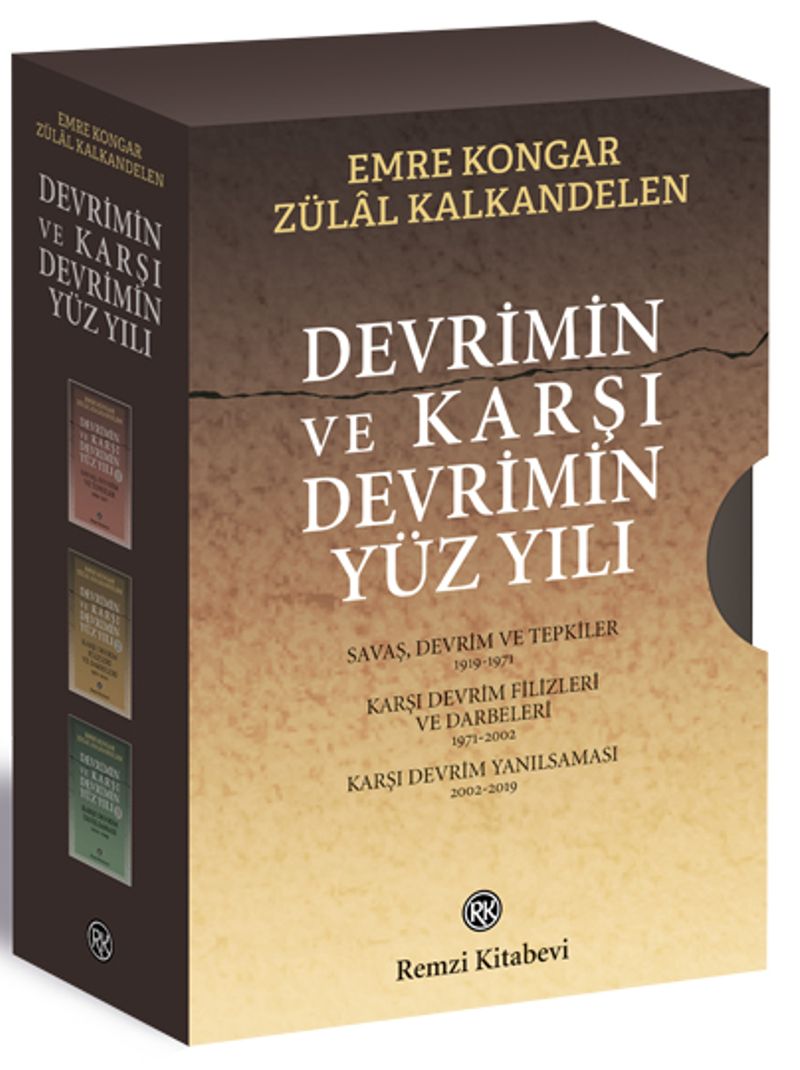 Devrimin ve Karşı Devrimin Yüz Yılı (Kutulu Takım) kitap kapağı