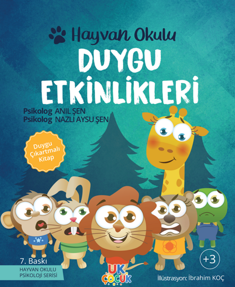 Hayvan Okulu Serisi / Duygu Etkinlikleri kitap kapağı